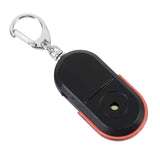 Portable Size Keychain Old People Anti-Lost Alarm Key Finder Wireless Useful Whistle Sound LED Light Locator Finder Keychain