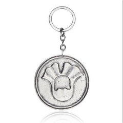 Game Of Thrones Song Of Ice And Fire Arya Stark Jaqen H'ghar Valar Morghulis Faceless Man Ancient Silver Coin Movie keychain